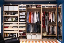 Panel wardrobe system